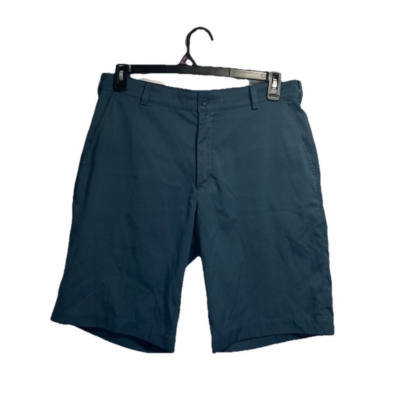 Nike Tour Performance Golf Shorts Men's 34 Blue‎ Green 10.5" Inseam Dri Fit - Picture 1 of 5